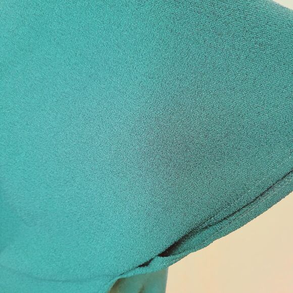 Asos Design 12 Dress Women pleated zipper texture round neck long-sleeved - Picture 8 of 12